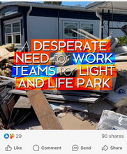 LIGHT & LIFE PARK HURRICANE MILTON DONATEaBAG Fundraiser